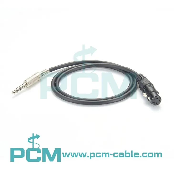 Cáp Audio XLR Female To 1/4 Inch TRS Male