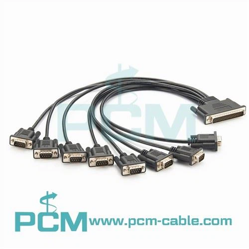 Cáp cổng nối tiếp cho SCSI PCI 1 trong 8 Out