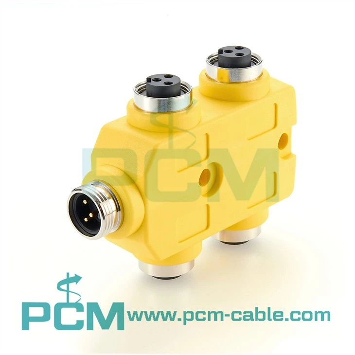 MPIS thay đổi nhỏ, 3 cực nữ, 4 cổng, có đầu nối nam 3 cực
