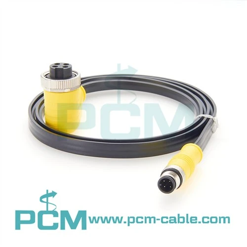 Cáp hệ thống BUS AS-i M12 7/8"-16UN Góc phải