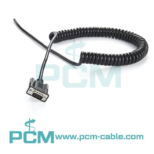 RS-232 Cáp nối tiếp DB9 Cáp cuộn nữ