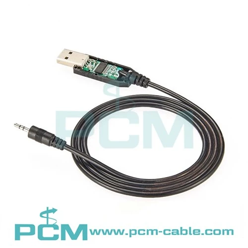 Cáp nối tiếp USB Rs232 có giắc cắm âm thanh nổi 2,5mm