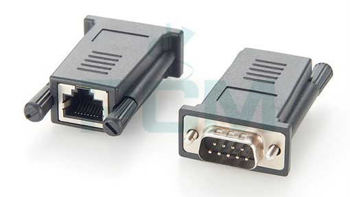 RJ45 To DB9 male adapter Cross Converter ADB0037 RJ45 To DB9 male adapter Cross Converter ADB0037
