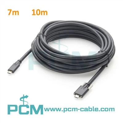 USB C Active Cáp USB 3.1 C đến C Cáp với khóa vít
