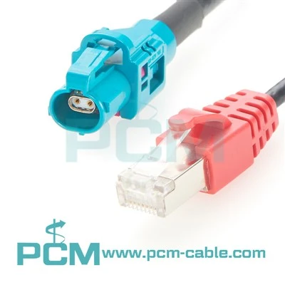 Cáp Ethernet ô tô H-MTD thành bộ chuyển đổi RJ45