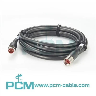 M23 6 Ghim dây buộc đôi đầu đực thành cái